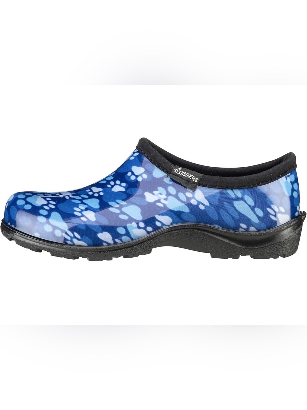 Sloggers Women's Waterproof Rain and Garden Shoe, Blue Paw Print, Size 9